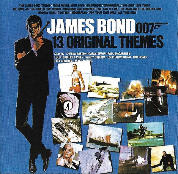 Various : James Bond - 13 Original Themes (CD, Comp, Mono, RE)