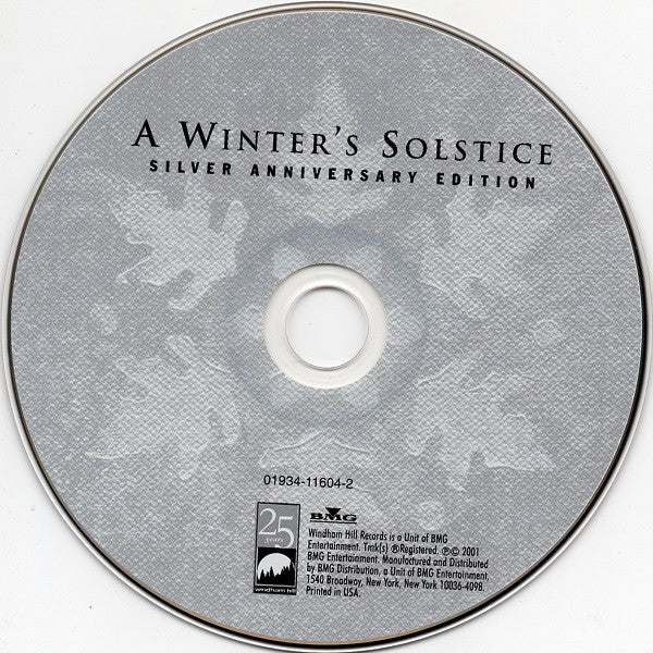 Various : A Winter's Solstice (Silver Anniversary Edition) (CD, Album, Comp, RE)