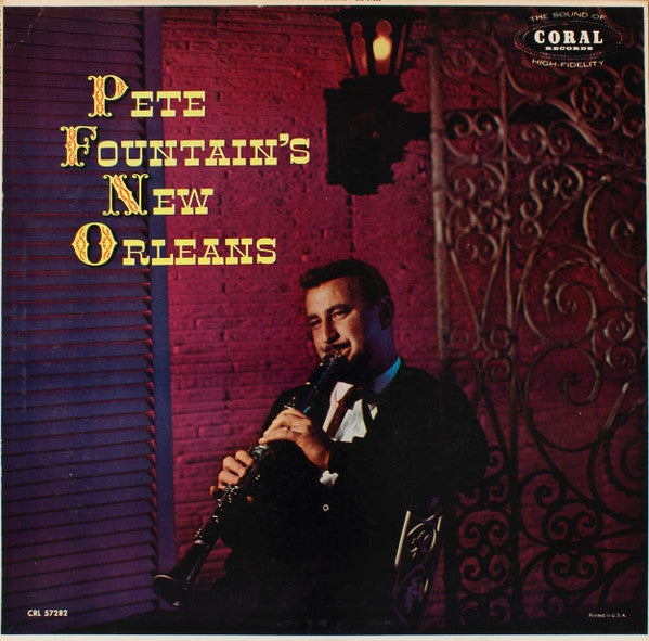 Pete Fountain : Pete Fountain's New Orleans (LP, Album, Mono, Styrene, Glo)