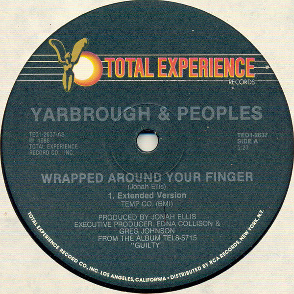 Yarbrough & Peoples : Wrapped Around Your Finger (12")