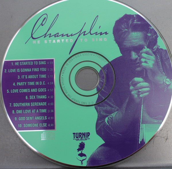 Bill Champlin : He Started To Sing (CD, Album)