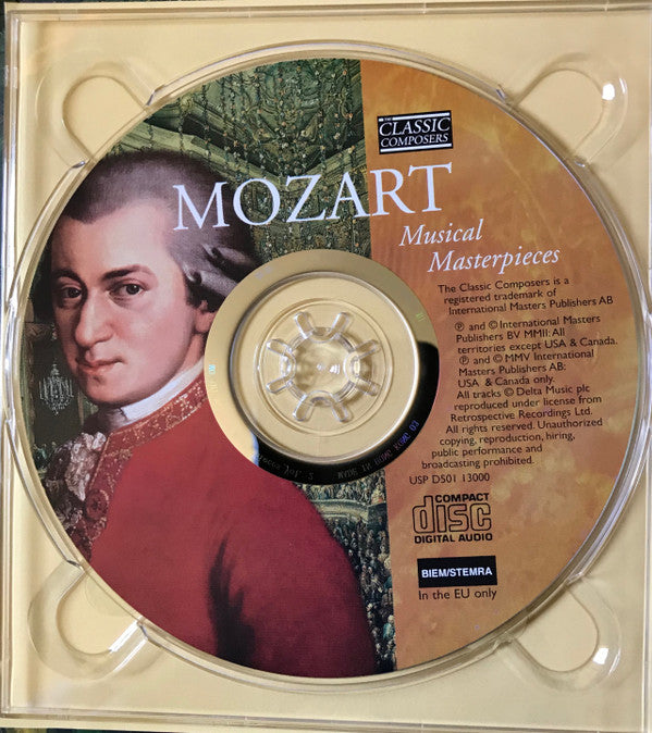 Wolfgang Amadeus Mozart : Musical Masterpieces (CD, Comp, Har)