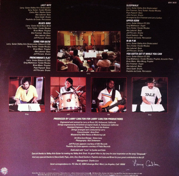 Larry Carlton : Sleepwalk (LP, Album)