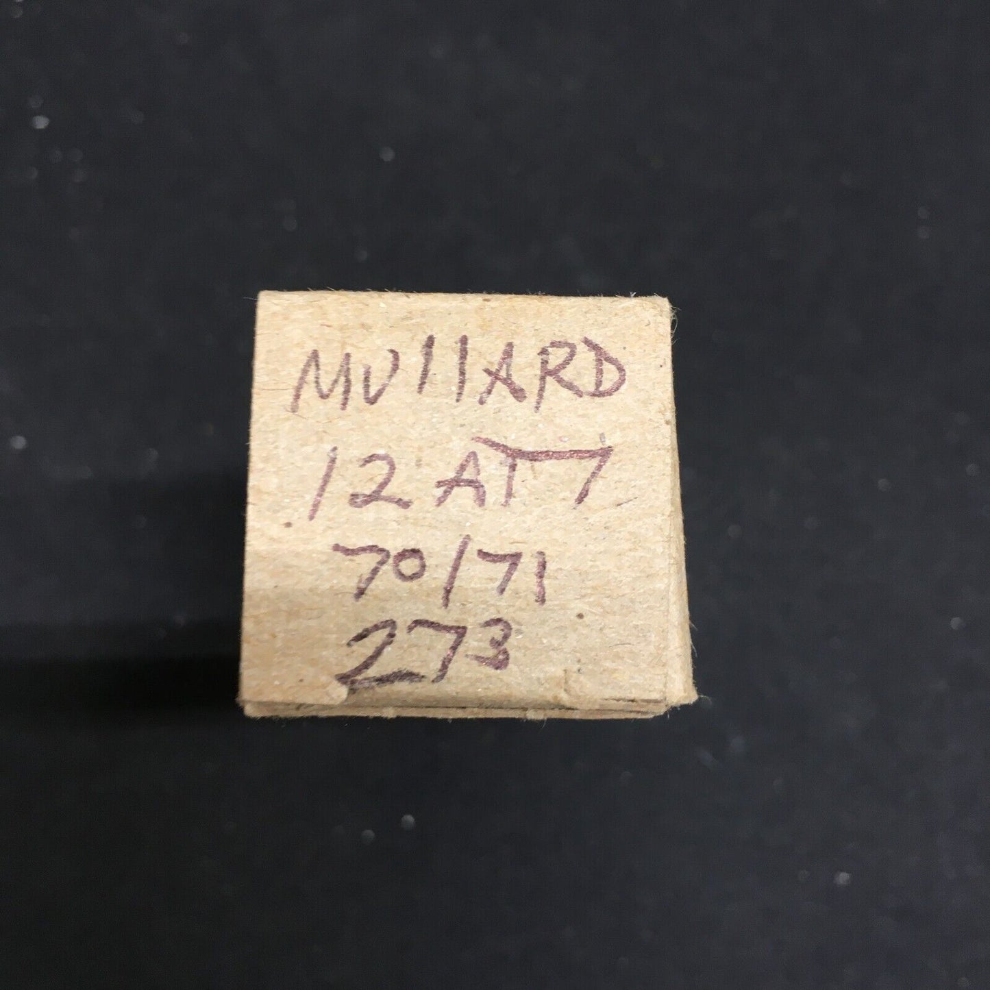 Mullard 12AT7 Vacuum Tube * Tested 70%/71%