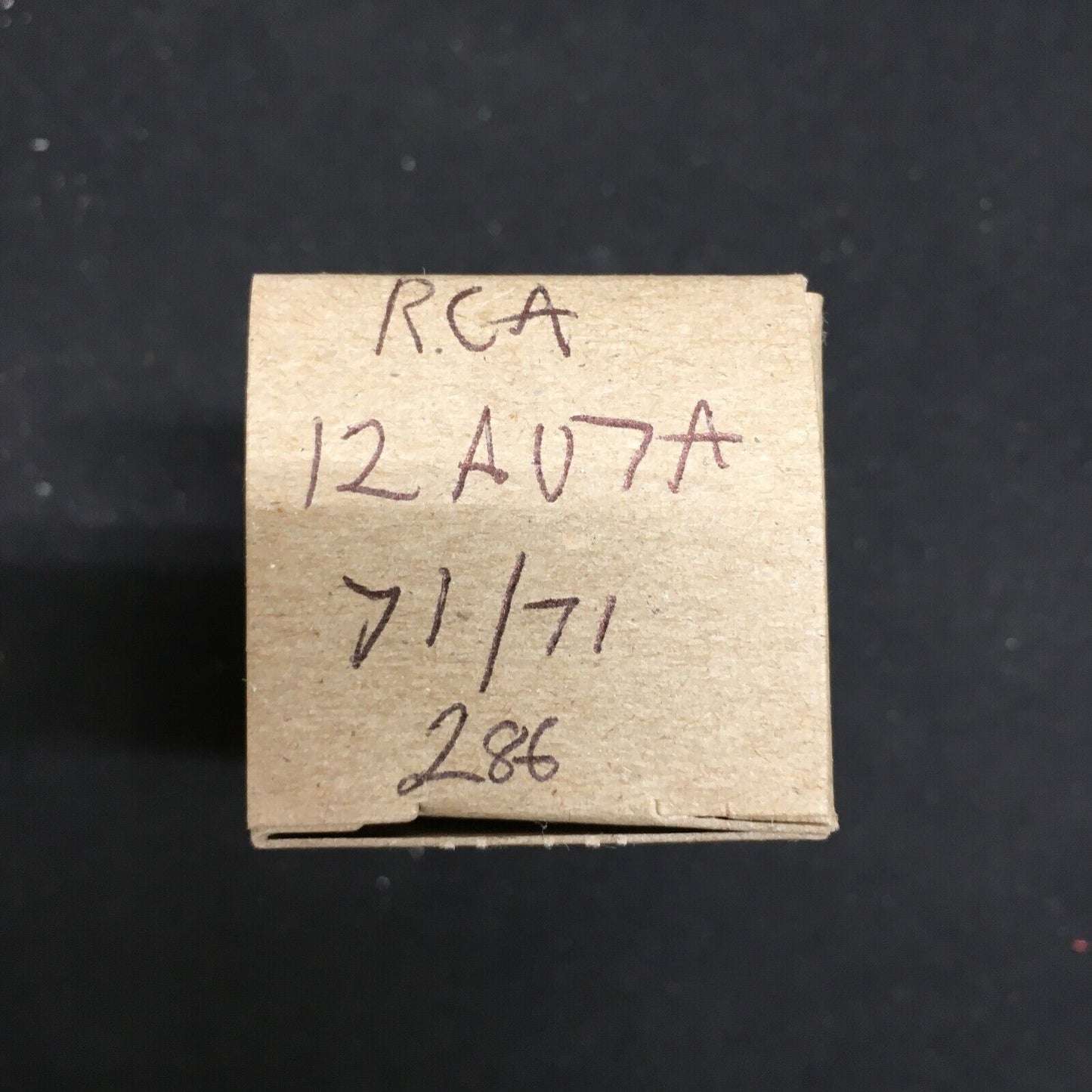 RCA 12AU7A Vacuum Tube * Tested 71/71