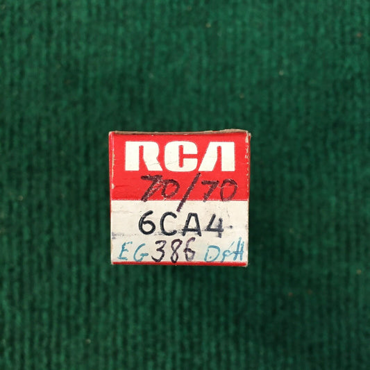 RCA 6CA4 Vacuum Tube * Tested 70/70