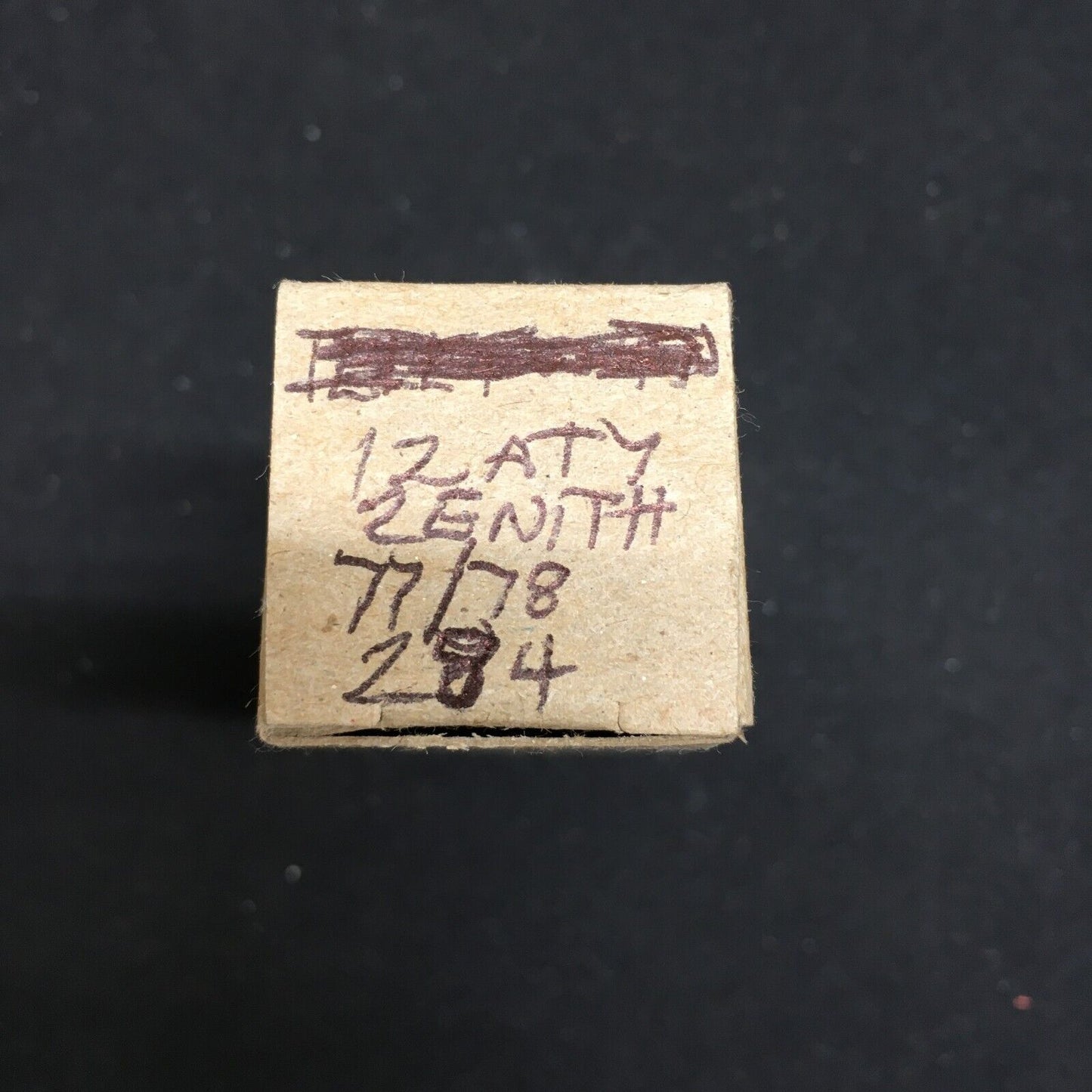 Zenith 12AT7 Vacuum Tube * Tested 77%/78%