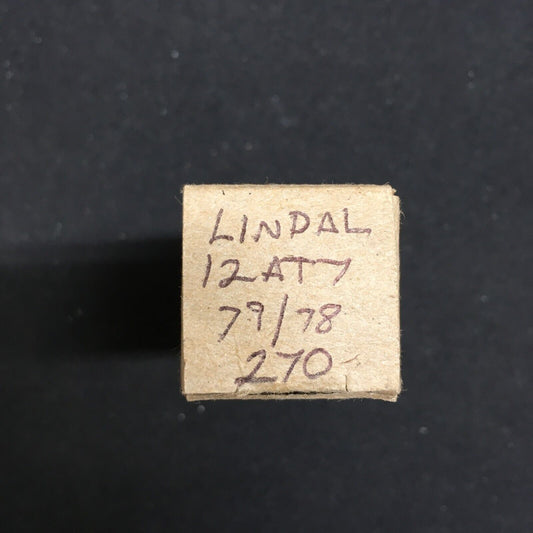 Lindal 12AT7 Vacuum Tube * Tested 79%/78%