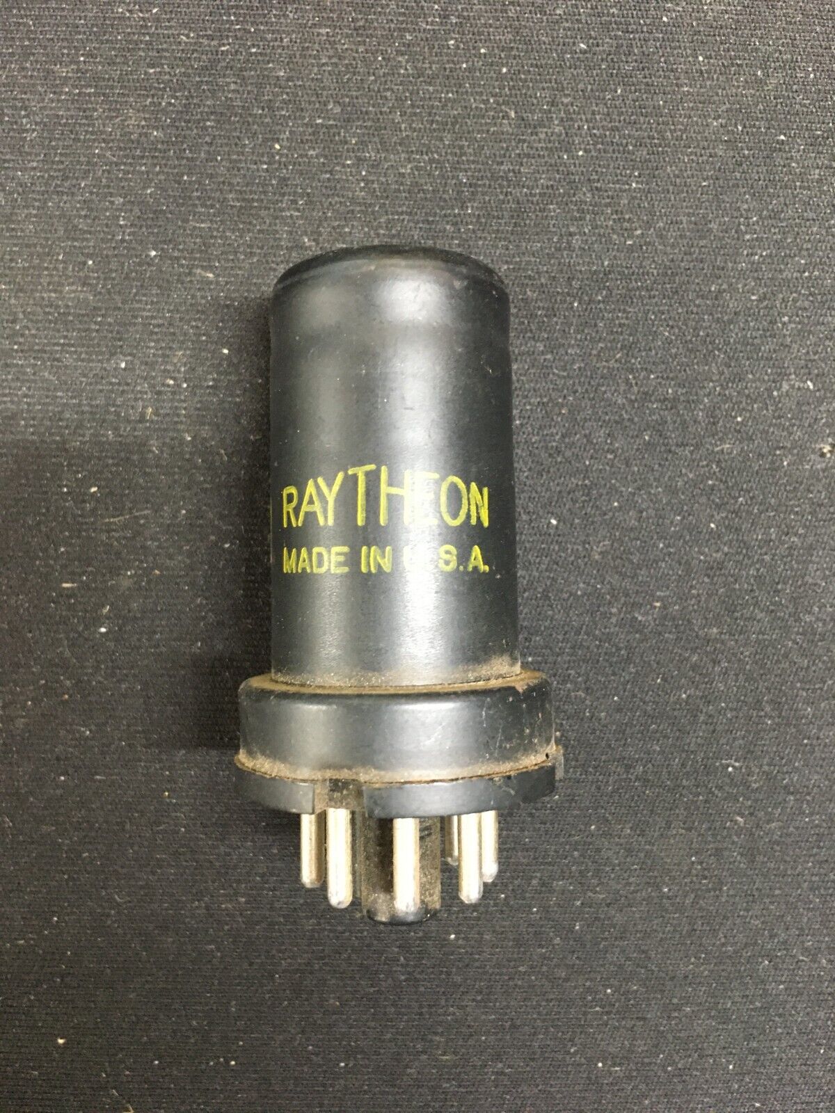 Raytheon 12SK7 (Metal) Vacuum Tube * Tested 82%