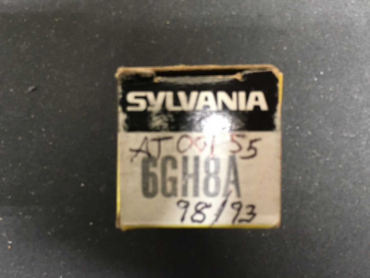 Sylvania 6GH8A Vacuum Tube * Tested 98/93