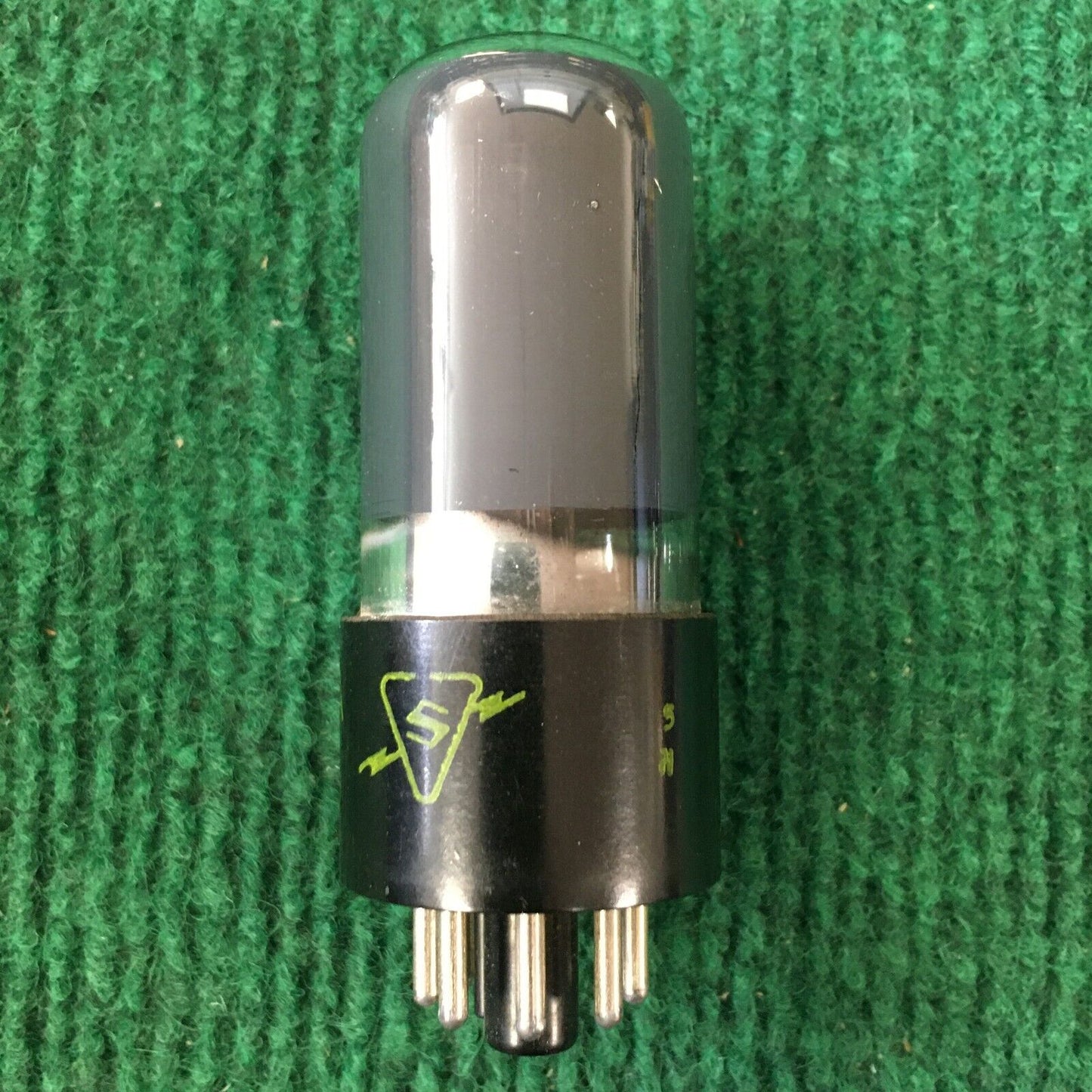 Sylvania 6V6GTG Vacuum Tube * Gray Glass * Tested 85%