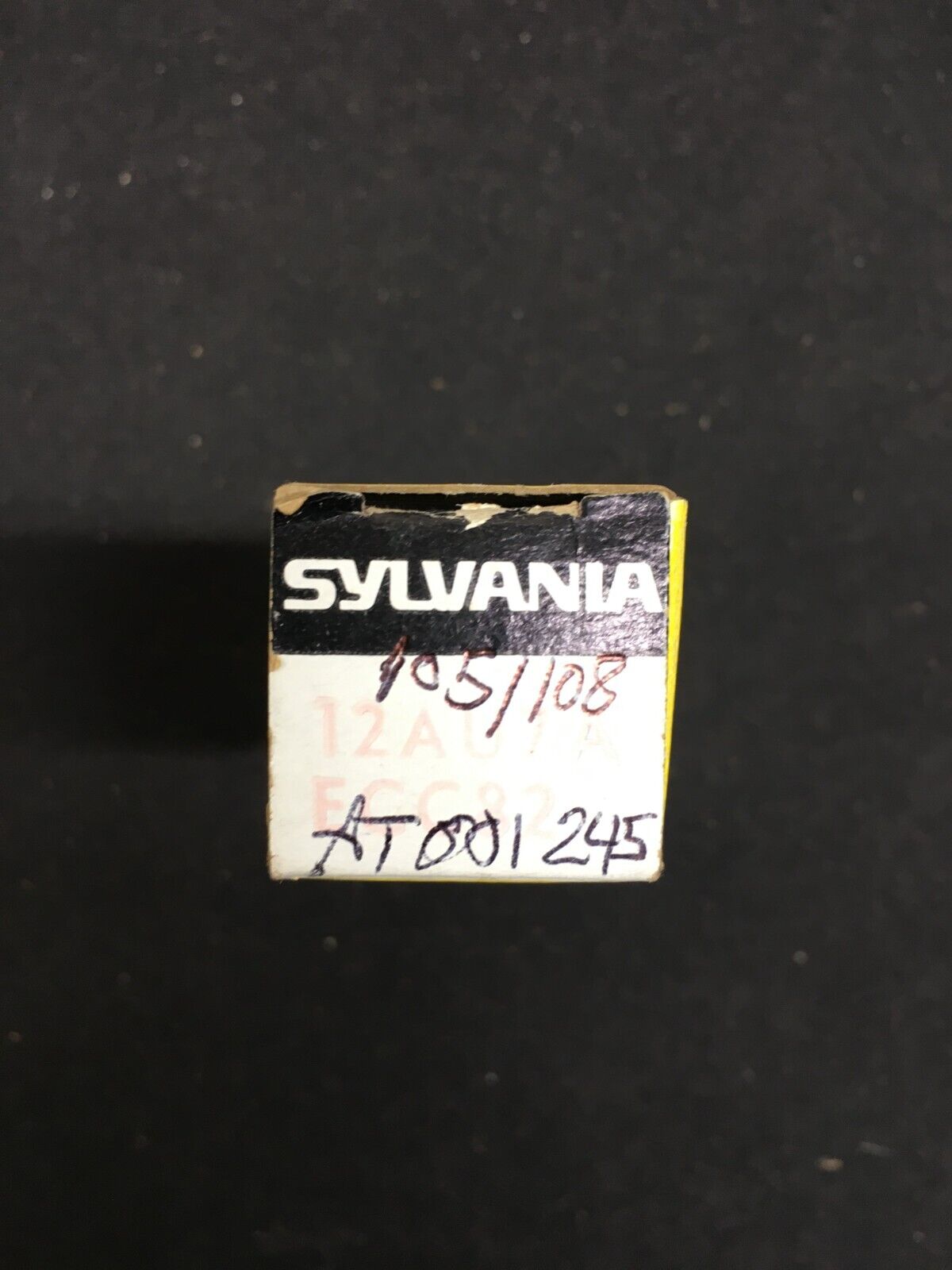 Sylvania 12AU7A Vacuum Tube * Tested 105%/108%