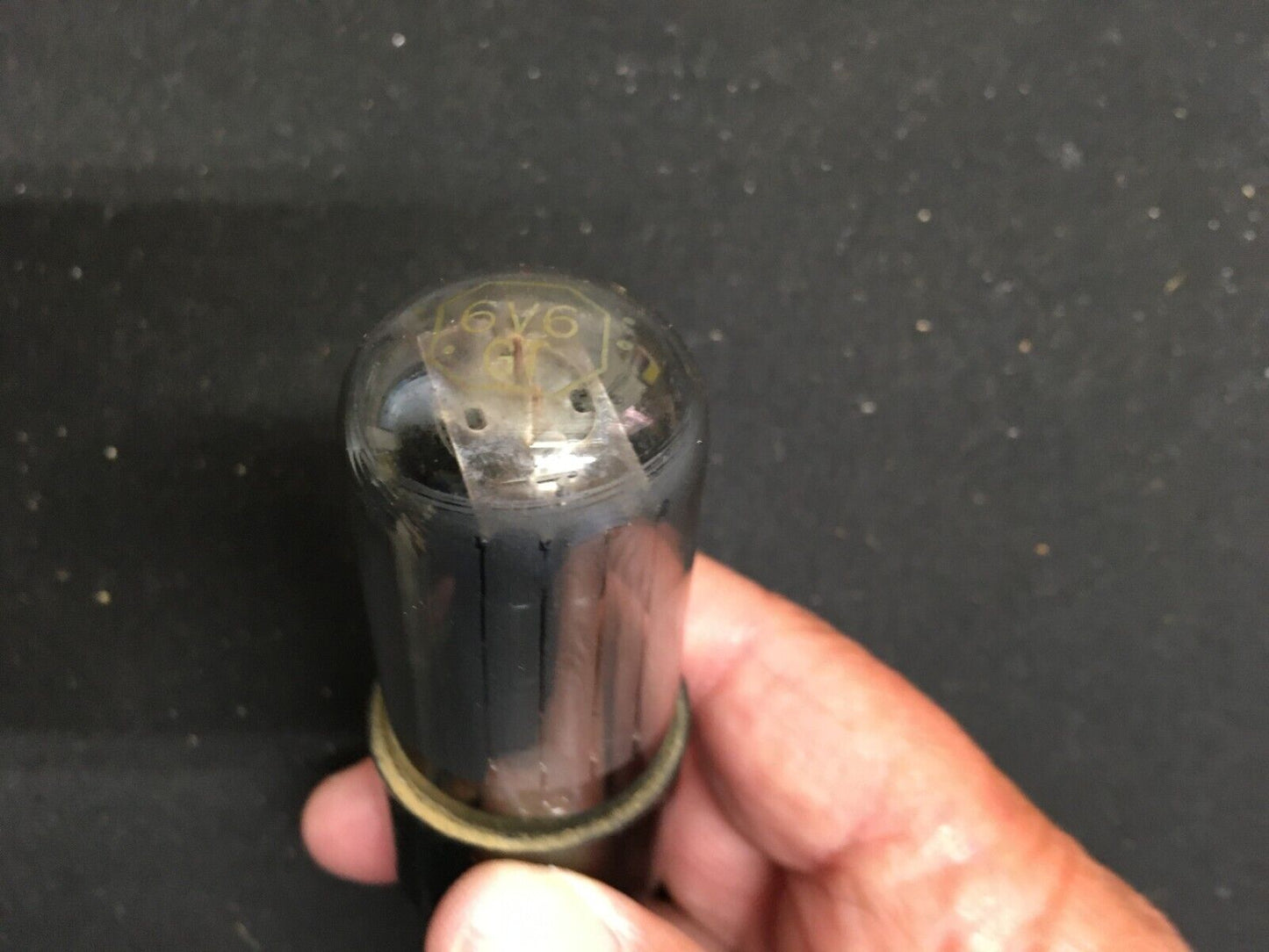 Raytheon 6V6GT Vacuum Tube * Gray Glass