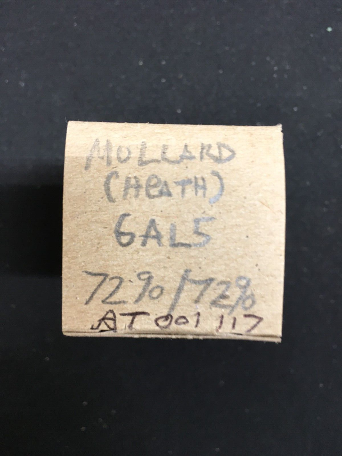 Heath (Mullard) 6AL5 Vacuum Tube * Tested 72%/72%