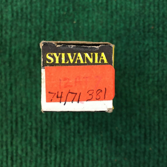 Sylvania 12AT7 Vacuum Tube * Tested 74%/71%