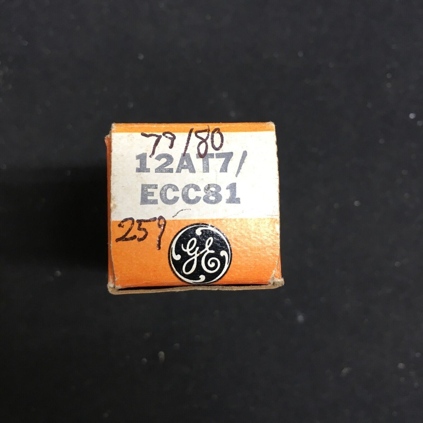 GE 12AT7 Vacuum Tube * Tested 79%/80%