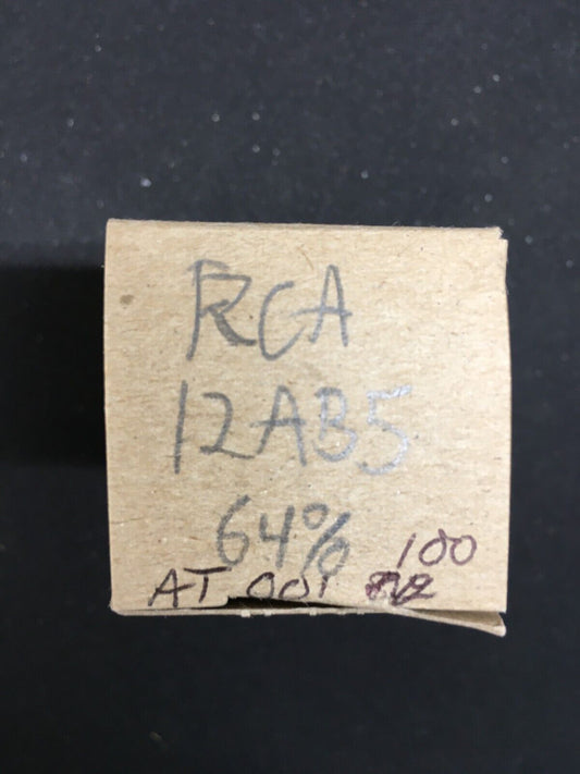 RCA 12AB5 Vacuum Tube * Tested 64