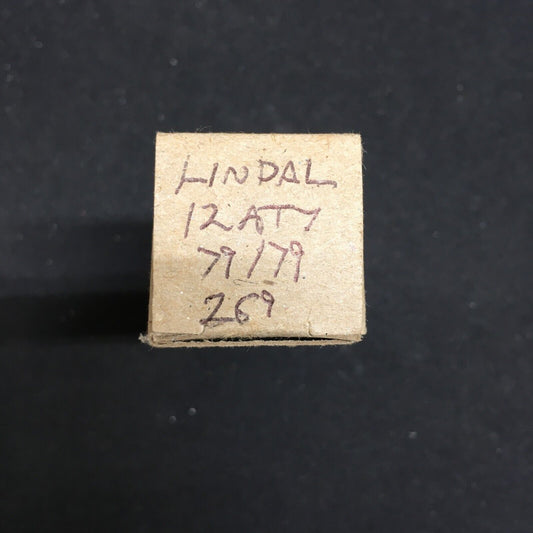 Lindal 12AT7 Vacuum Tube * Tested 79%/79%