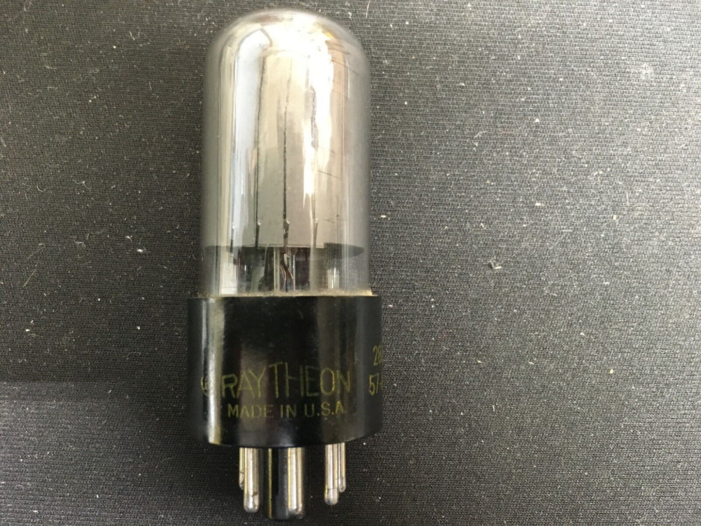 Raytheon 6V6GT Vacuum Tube * Gray Glass