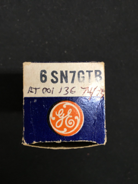 GE 6SN7GTA Vacuum Tube * Tested 74%/73%