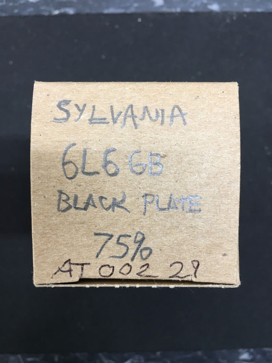 Sylvania 6L6GCB Vacuum Tube * Tested 75