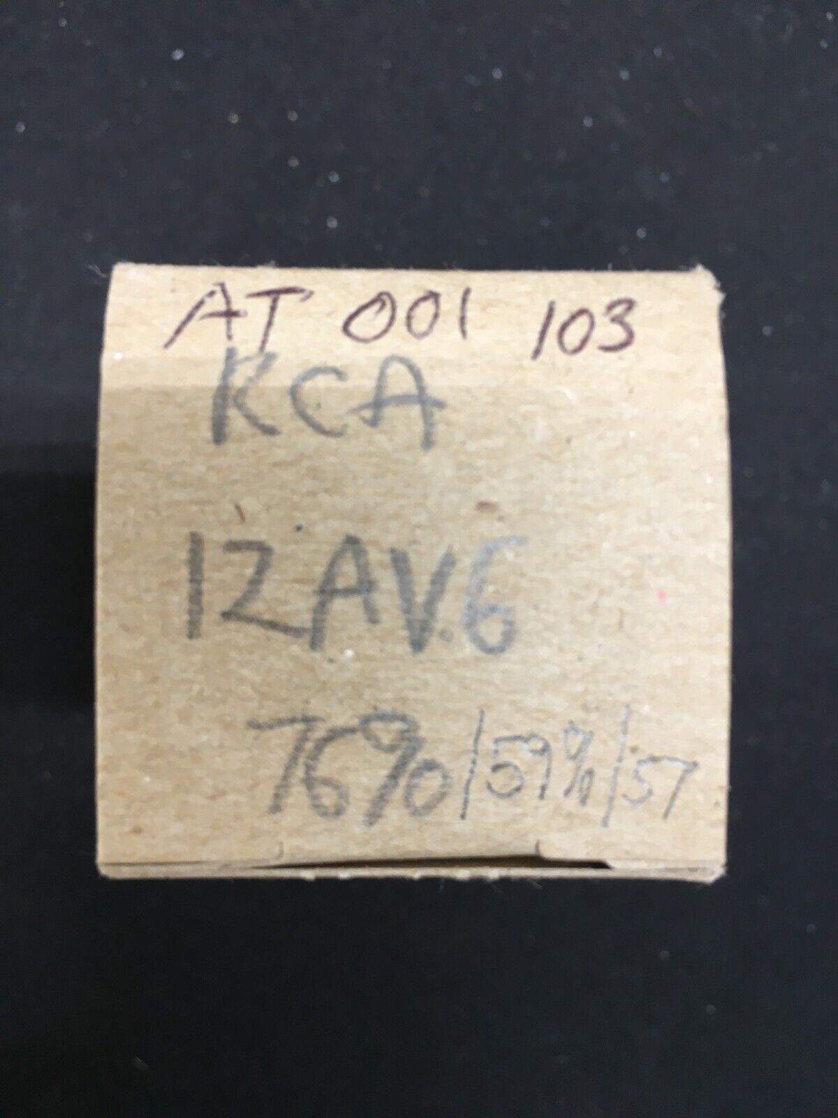 RCA 12AV6 Vacuum Tube * Tested 76