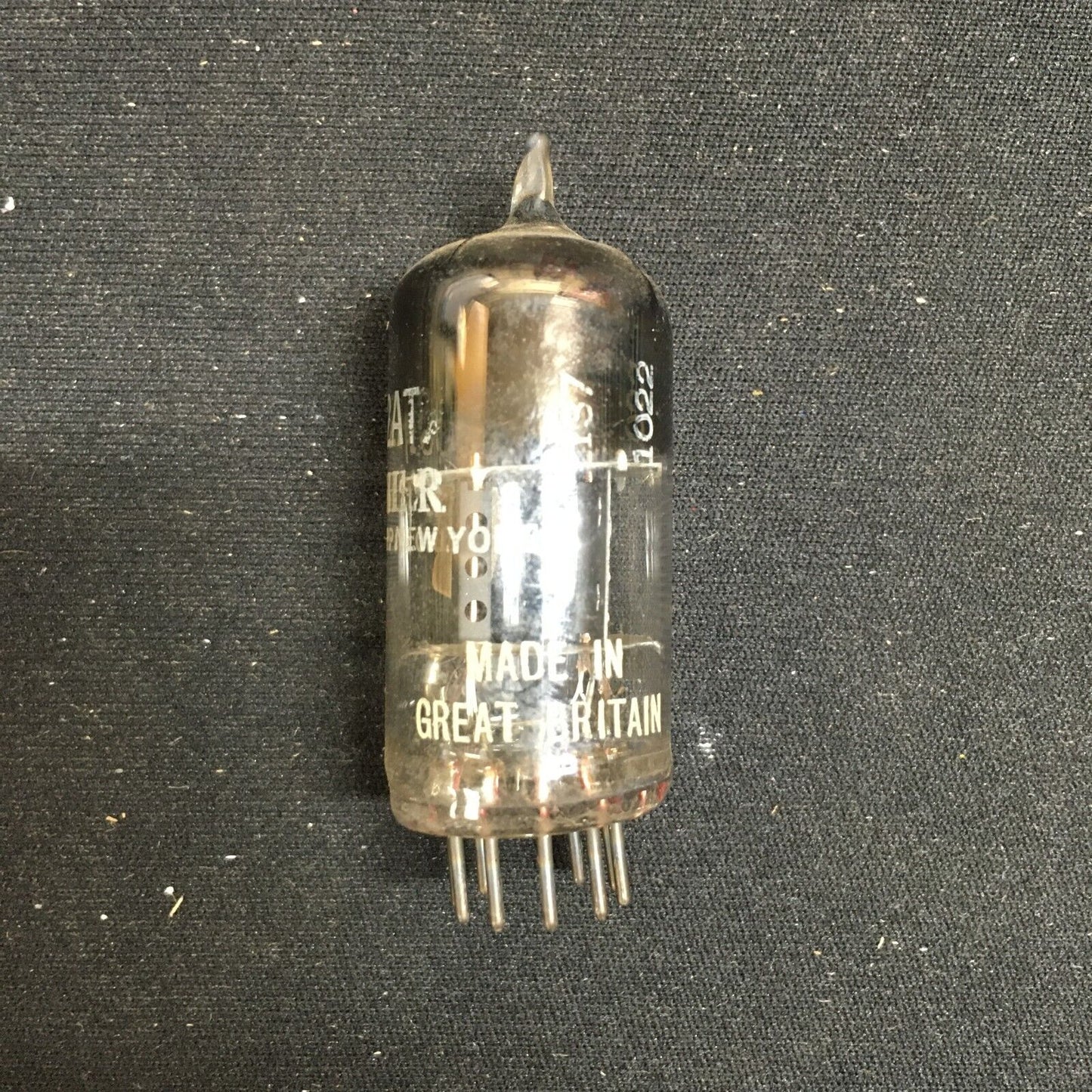 Mullard 12AT7 Vacuum Tube * Tested 64%/72%