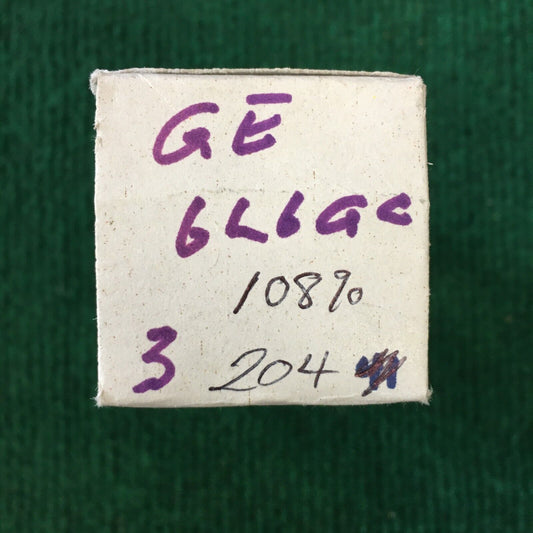 GE 6L6GC Vacuum Tube * Tested 108%