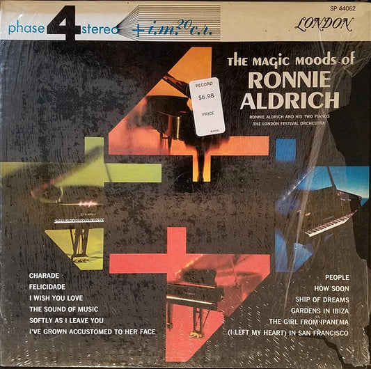 Ronnie Aldrich And His Two Pianos With The London Festival Orchestra : The Magic Moods Of Ronnie Aldrich (LP, Album)