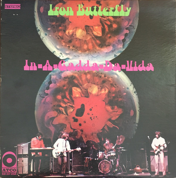 Iron Butterfly : In-A-Gadda-Da-Vida (LP, Album)