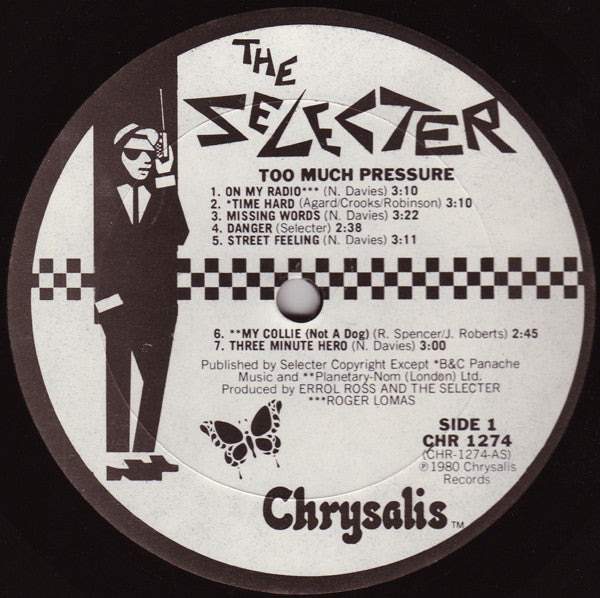 The Selecter : Too Much Pressure (LP, Album)