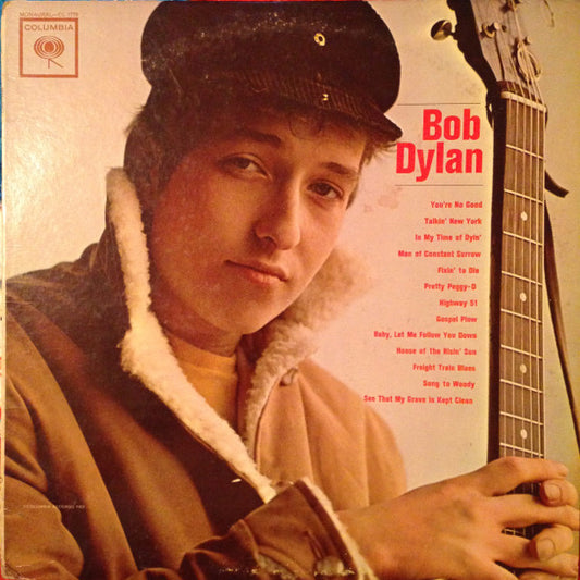 Bob Dylan : Bob Dylan (LP, Album, Mono, RP, Scr)