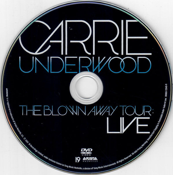 Carrie Underwood : The Blown Away Tour: Live (DVD-V)