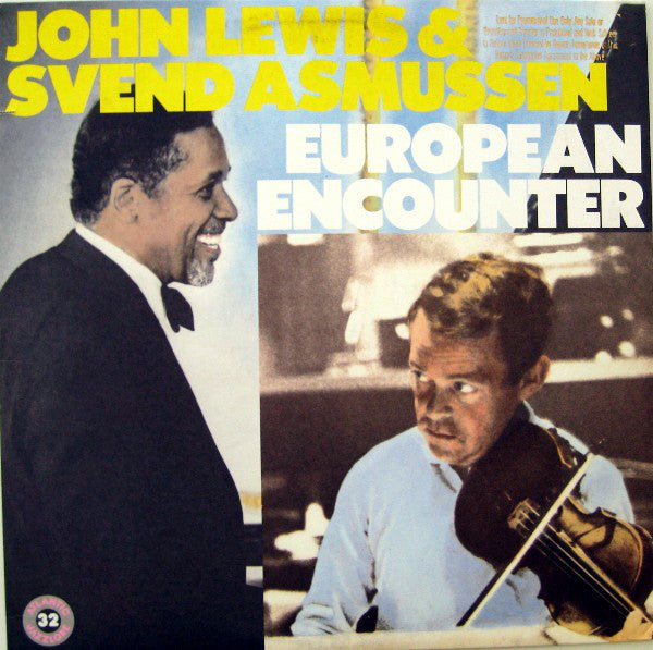 John Lewis (2) & Svend Asmussen : European Encounter (LP, Album, RE, RM)