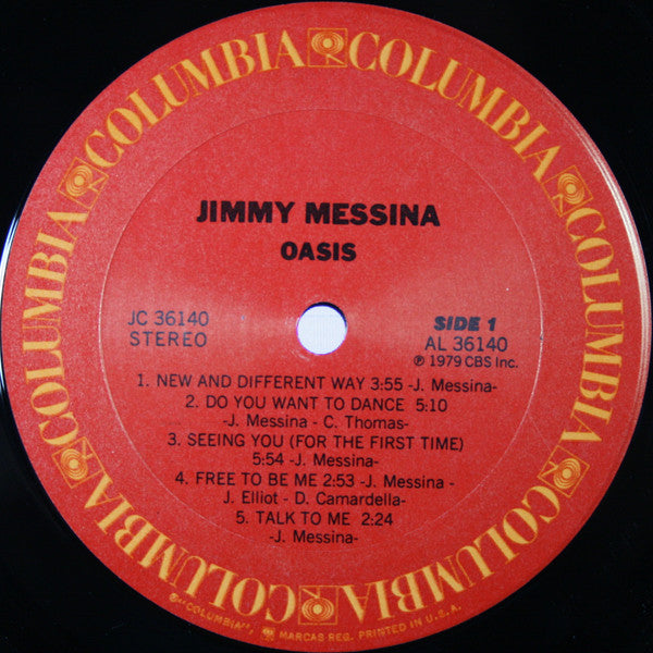 Jim Messina : Oasis (LP, Album, Pit)