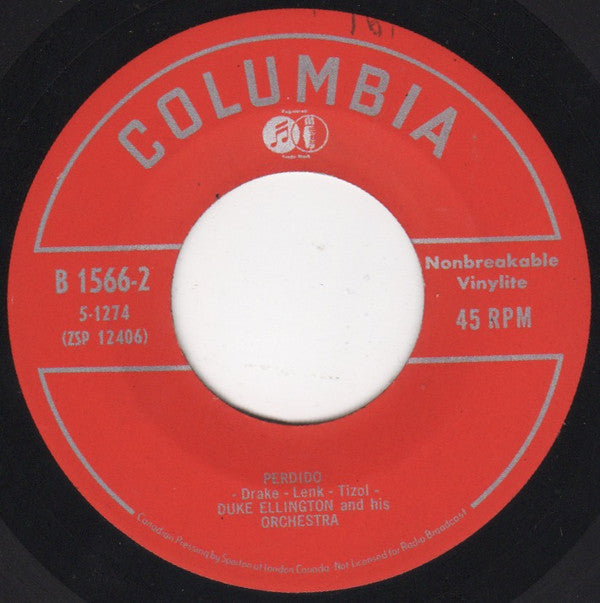 Duke Ellington And His Orchestra : Perdido / Take The "A" Train (7", EP, Styrene)