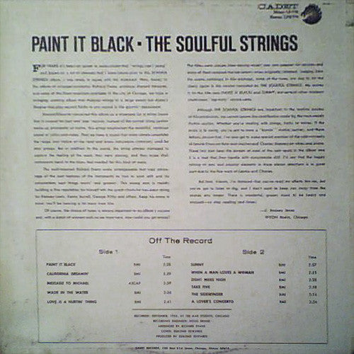 The Soulful Strings : Paint It Black (LP, Album)