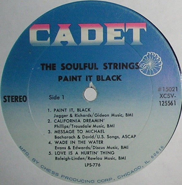 The Soulful Strings : Paint It Black (LP, Album)