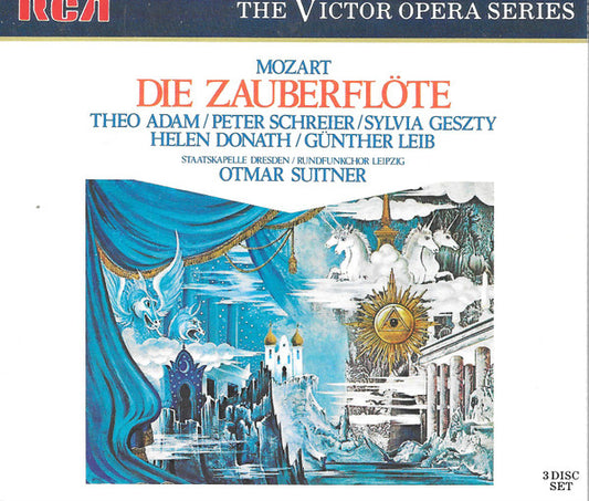 Wolfgang Amadeus Mozart : Die Zauberflöte (3xCD)