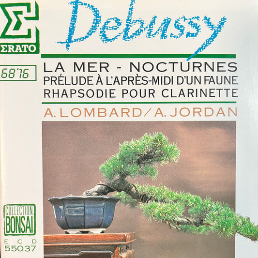 Claude Debussy, Alain Lombard, Armin Jordan, Orchestre Philharmonique De Strasbourg, Orchestre National De L'Opéra De Monte-Carlo : La Mer - Nocturnes (CD)