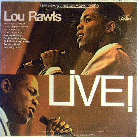 Lou Rawls : Live! (LP, Album, Scr)