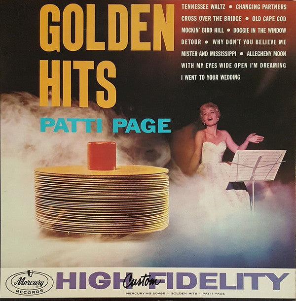 Patti Page : Golden Hits (LP, Album, Comp, Mono, Ind)