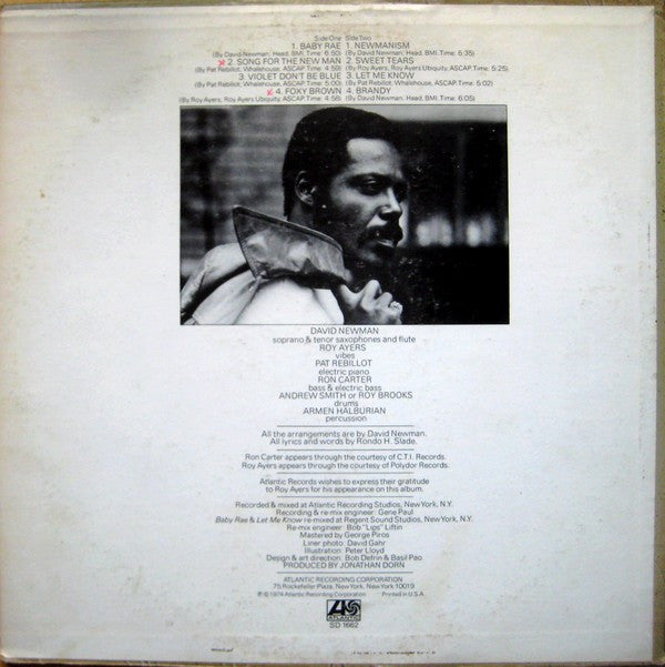 David "Fathead" Newman : Newmanism (LP, Album, MO)