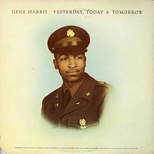 Gene Harris : Yesterday, Today & Tomorrow (2xLP, Album, RP, Gat)