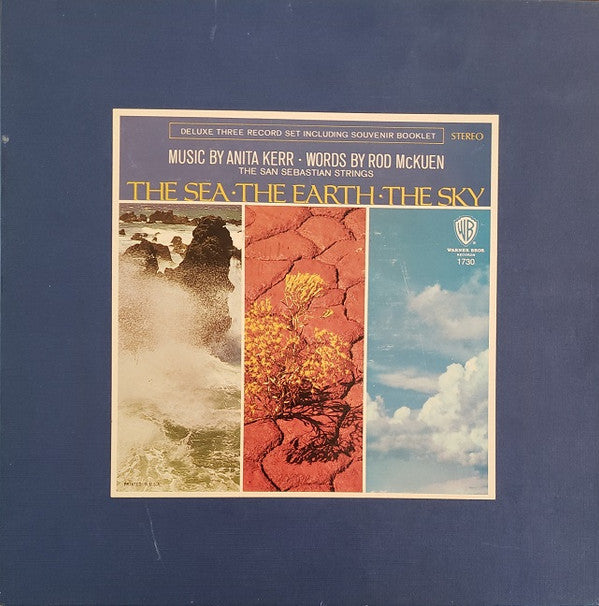 Anita Kerr • Rod McKuen • The San Sebastian Strings : The Sea • The Earth • The Sky (3xLP, Album, Comp, RM + Box, Dlx, Ltd, RE)