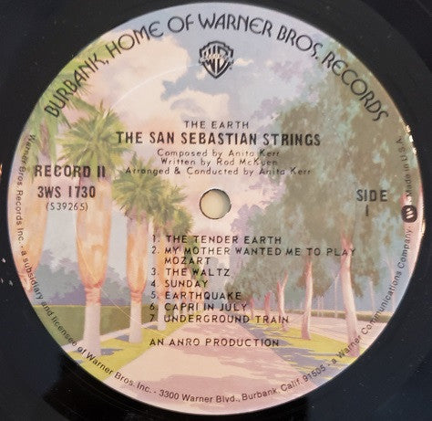 Anita Kerr • Rod McKuen • The San Sebastian Strings : The Sea • The Earth • The Sky (3xLP, Album, Comp, RM + Box, Dlx, Ltd, RE)