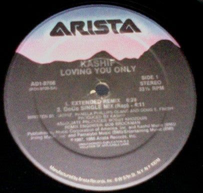 Kashif : Loving You Only (12")