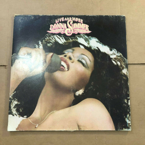 Donna Summer : Live And More (2xLP, Album, Pit)