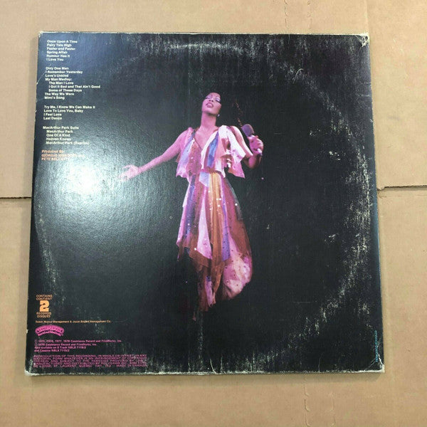 Donna Summer : Live And More (2xLP, Album, Pit)