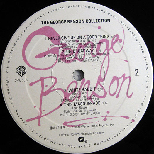 George Benson : The George Benson Collection (2xLP, Comp, SRC)